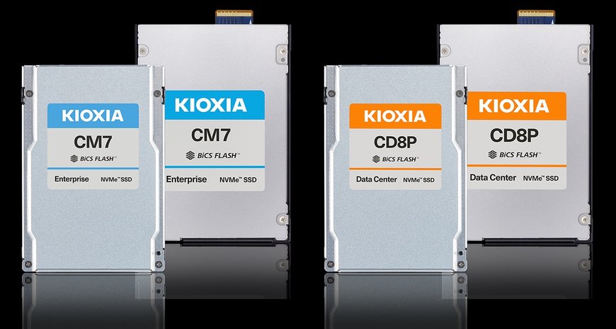 Les derniers disques SSD KIOXIA sont désormais conformes aux normes PCIe 5.0 et NVMe 2.0